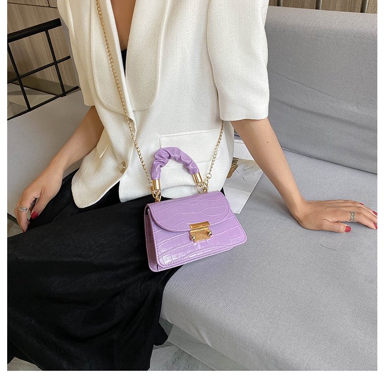 ☛TK☚ W137 TAS HANDBAG SELEMPANG MINI KULIT POLA BUAYA SLINGBAG SHOULDERBAG KULIT CEWEK IMPORT