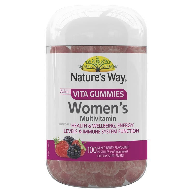 Nature's Way Adult Vita Gummies Women's Multivitamin 100 Gummy