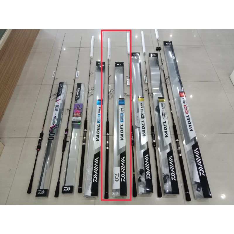 rod daiwa Daiwa Vadel Jigging J60HS. (Spinning. Jigging.PE 3,0 - 5,0. Section 2