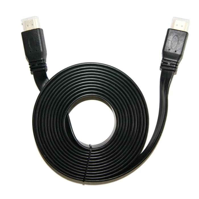 Kabel HDMI 3m 3 Meter FLAT 1.4 HIGH SPEED GOLD PLATE