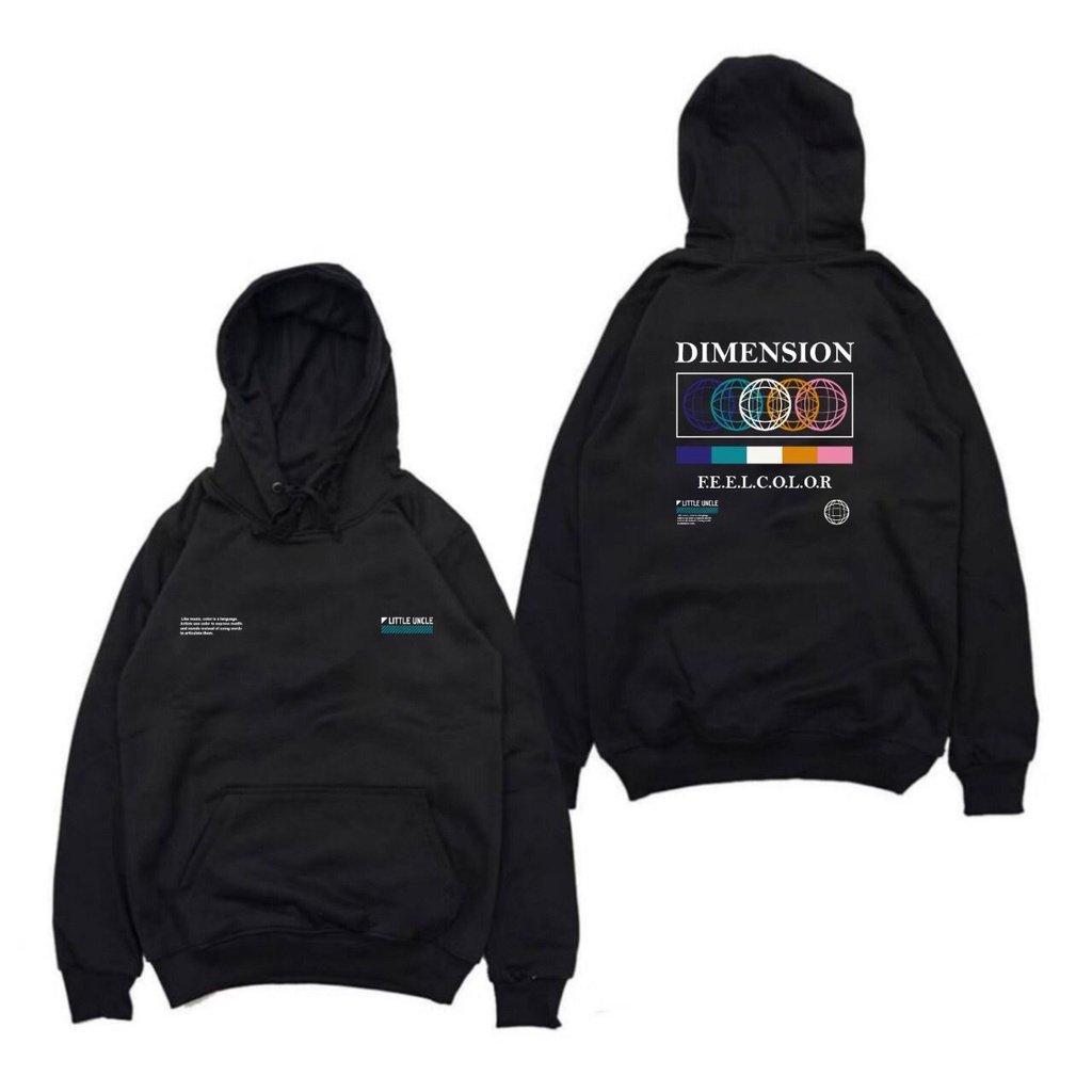 Sweater Hoodie Little Uncle Dimension