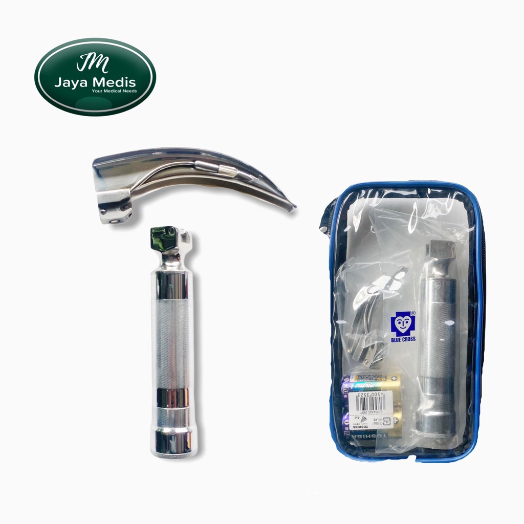 Mcintosh Laryngoscope Adult LS-A BLuecross