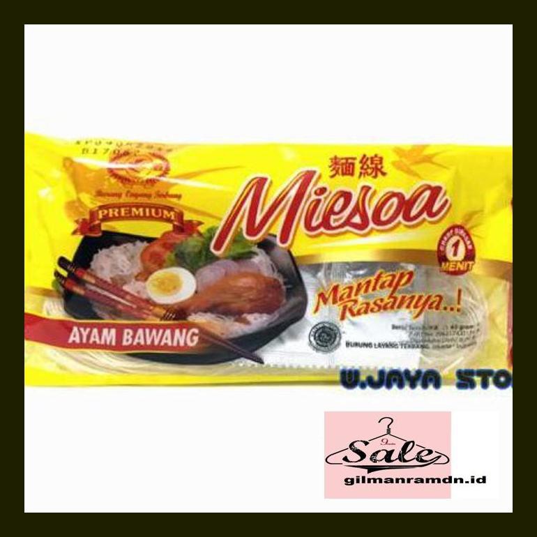 

S40Cgils Miesoa Instant Rasa Ayam Bawang Cap Burung Layang Terbang Fls40Ggs