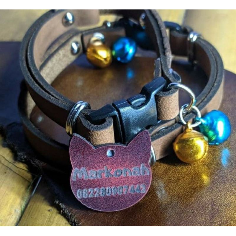 aksesoris hewan kalung kucing kalung kulit Shopee aksesoris hewan kalung kucing kalung kulit Shopee