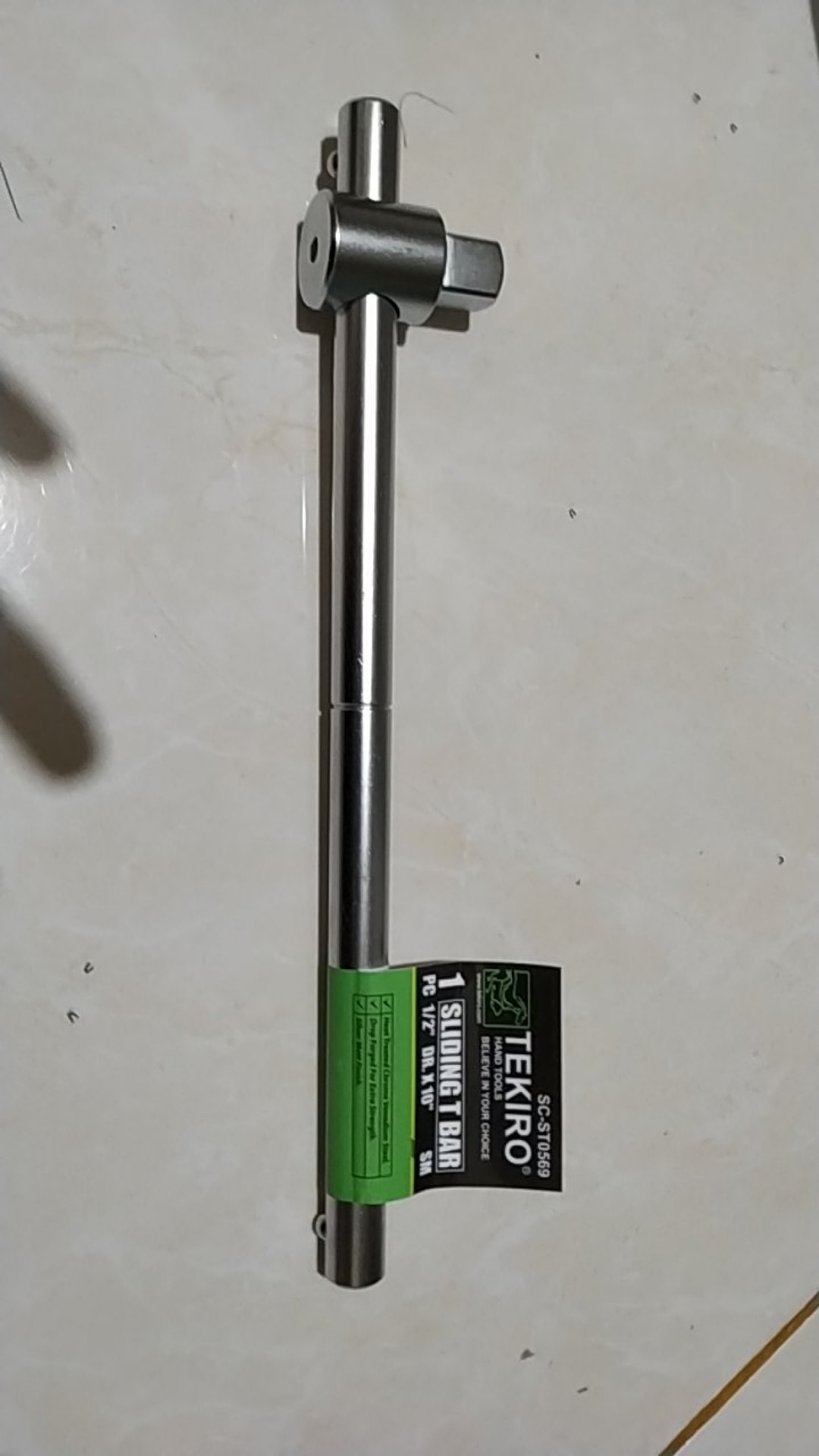 Tekiro Sliding T Handle Gagang Sock T 1/2 X 10inch Original (ada Harga Khusus Untuk Reseller)