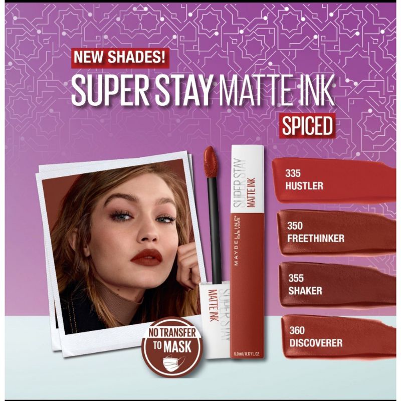 Maybelline superstay lip matte ink