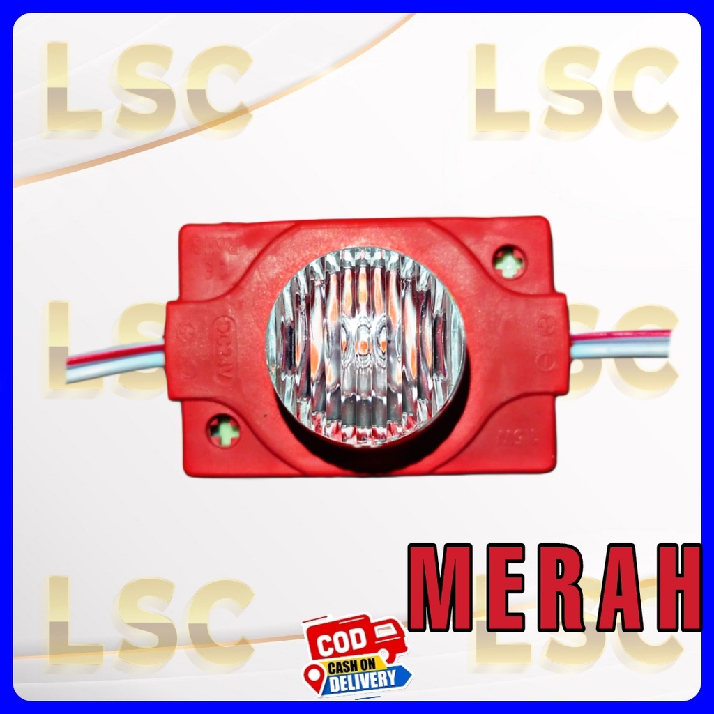 Led 1 mata 12volt &amp; 24 volt, lampu variasi mobil, led kolong mobil