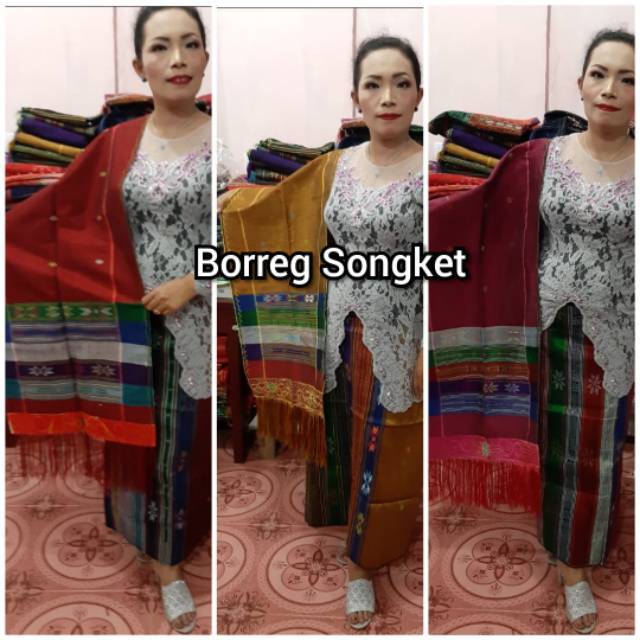 SONGKET TENUN BATAK SADUM BINTANG-BINTANG KAIN LILIT BATAK MOTIF ULIS SADUM MURAH