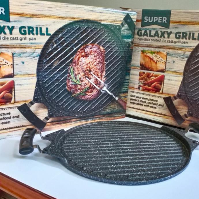 Grill Pan / Round Grill Pan 30 cm / Super Galaxy Grill Pan