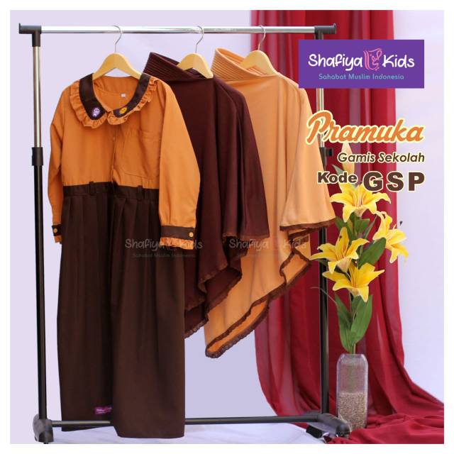 Gamis Pramuka Seragam Sekolah SD