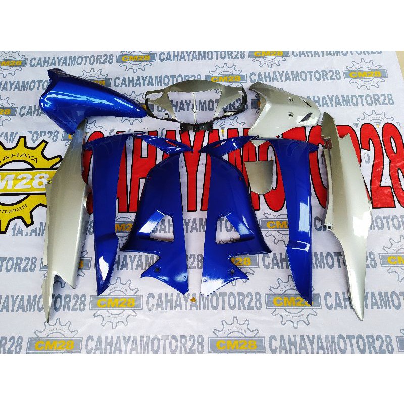 Cover Body Motor Full Body Halus Alus Motor Honda Supra Fit New Biru / HitamSilver Terlaris