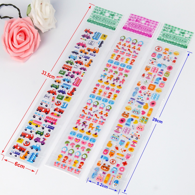 JR - STIKER TUMBLR AESTHETIC TIMBUL DIY 3D KARTUN KARAKTER LUCU / STICKER TUMBLR / STIKER TIMBUL