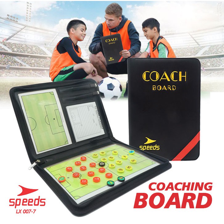 

Coach Board Strategi Speeds Lengkap Biji Magnetic Bulpen serta kertas & Denah Lapangan 007-7