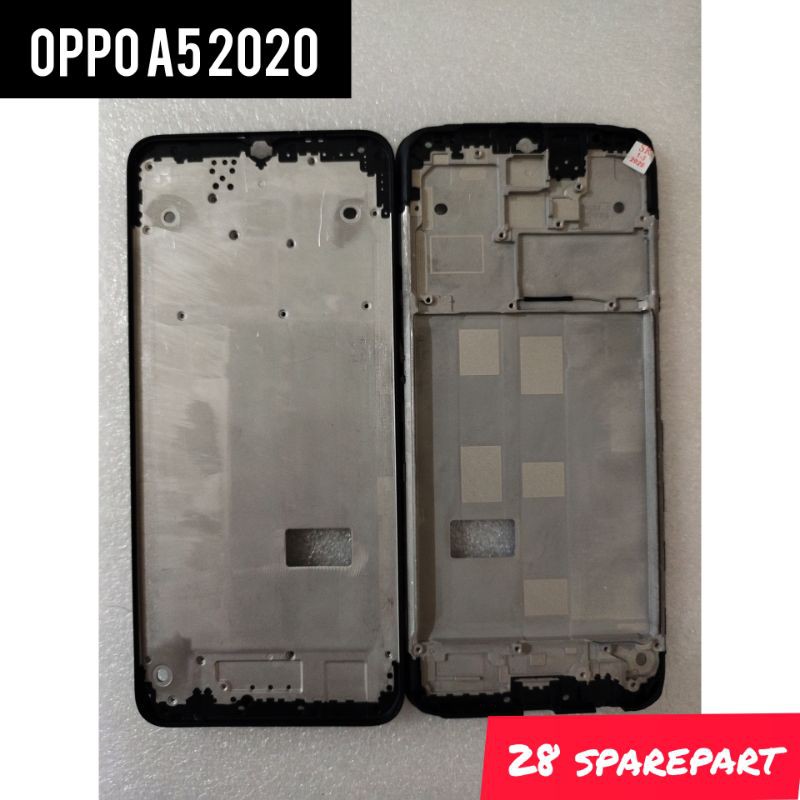 FRAME LCD / TULANG TENGAH DUDUKAN LCD OPPO A5 2020 (FA029) ORIGINAL