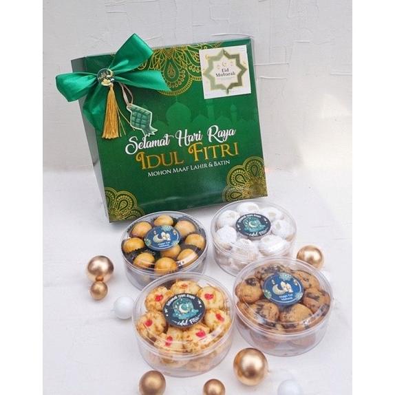 

Cookies Box Of 4 250Gr - Hampers Lebaran Eid Ramadan Idul Fitri Amandadevana