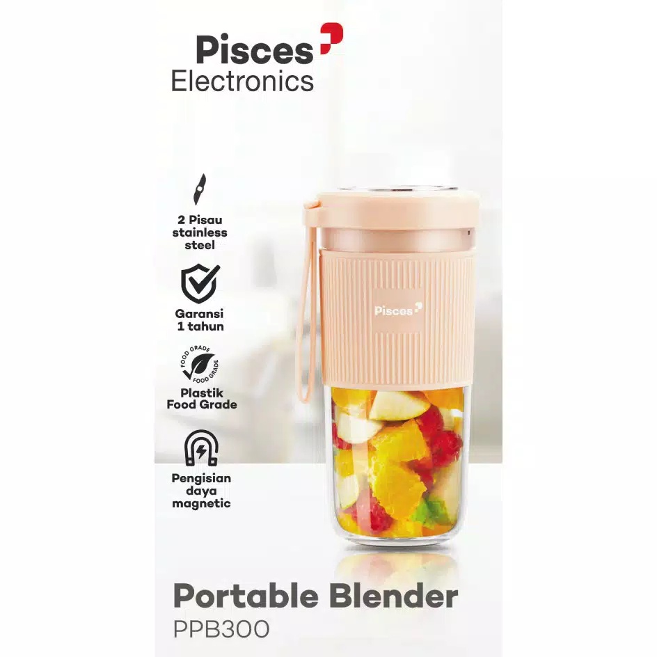 Pisces Portable Blender Juice USB 300 ml - PPB300