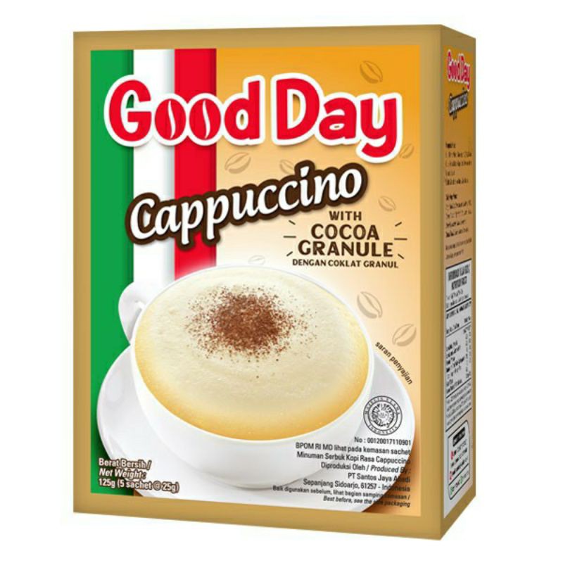 

GOOD DAY Cappuccino Box (5sX25g)