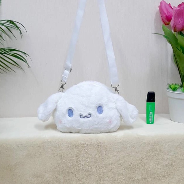 Tas sandang slempang melody cinnamorol pompompurin kirby kuromi dompet