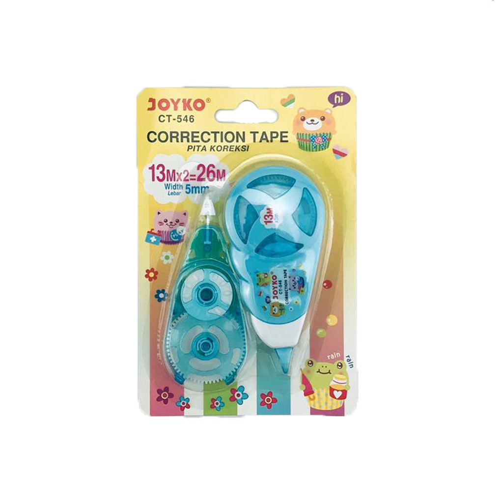 Joyko / Correction Tape / Tip-Ex Kertas Pita / 26m CT-546