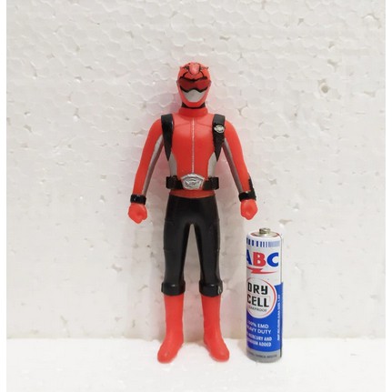 Action Figure Sofubi Soft Vynil Beast Morpher Go-Buster Red BANDAI