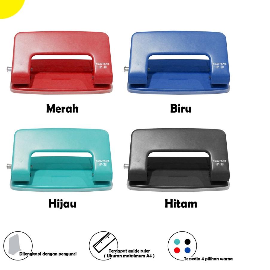 

[Terlaris Today] MONTANA Punch / Pembolong Kertas mONTANA (HP-30)