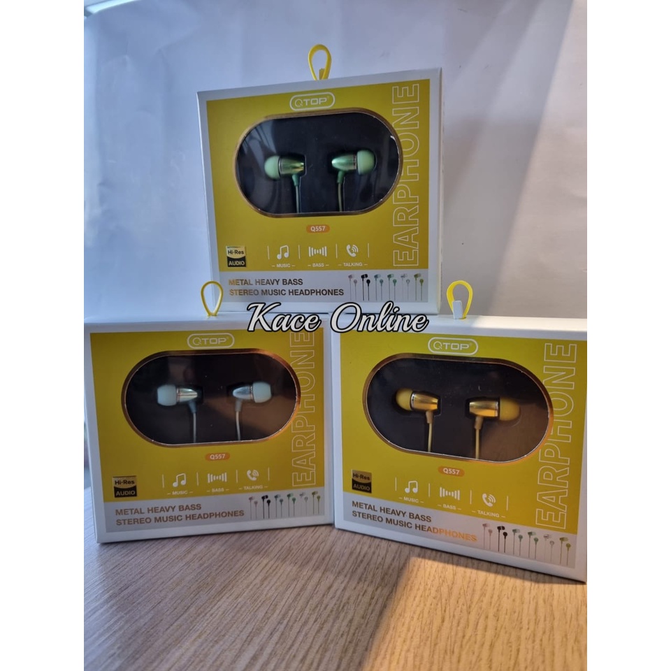 Hf Handsfree Q557 QTOP Hi-Res Audio Headset
