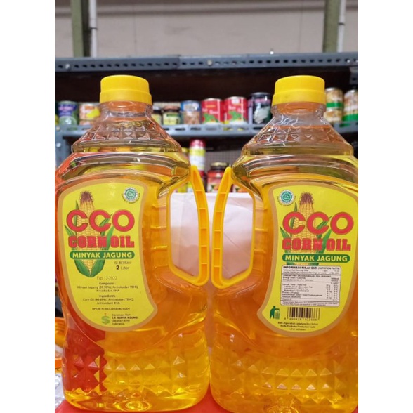 

CCO CORN OIL2 lt / Mijyak Jagung Cco 1 lt / HALAL