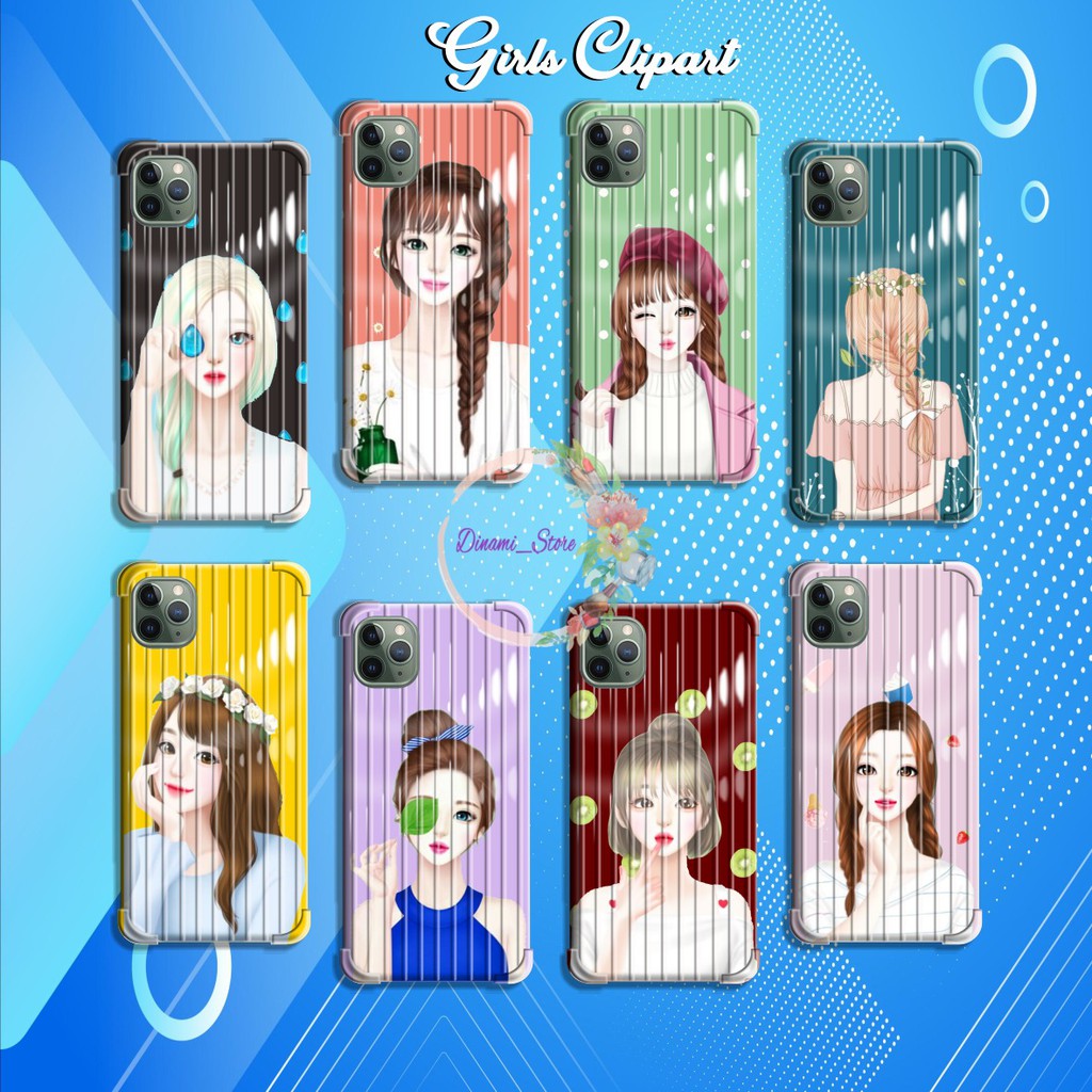 Softcase GIRLS CLIPART Xiaomi Redmi 3 4a 5a 6 6a 7 7a 8 8a Pro 9 9a Note 3 4 5 6 7 8 9 10 DST1348