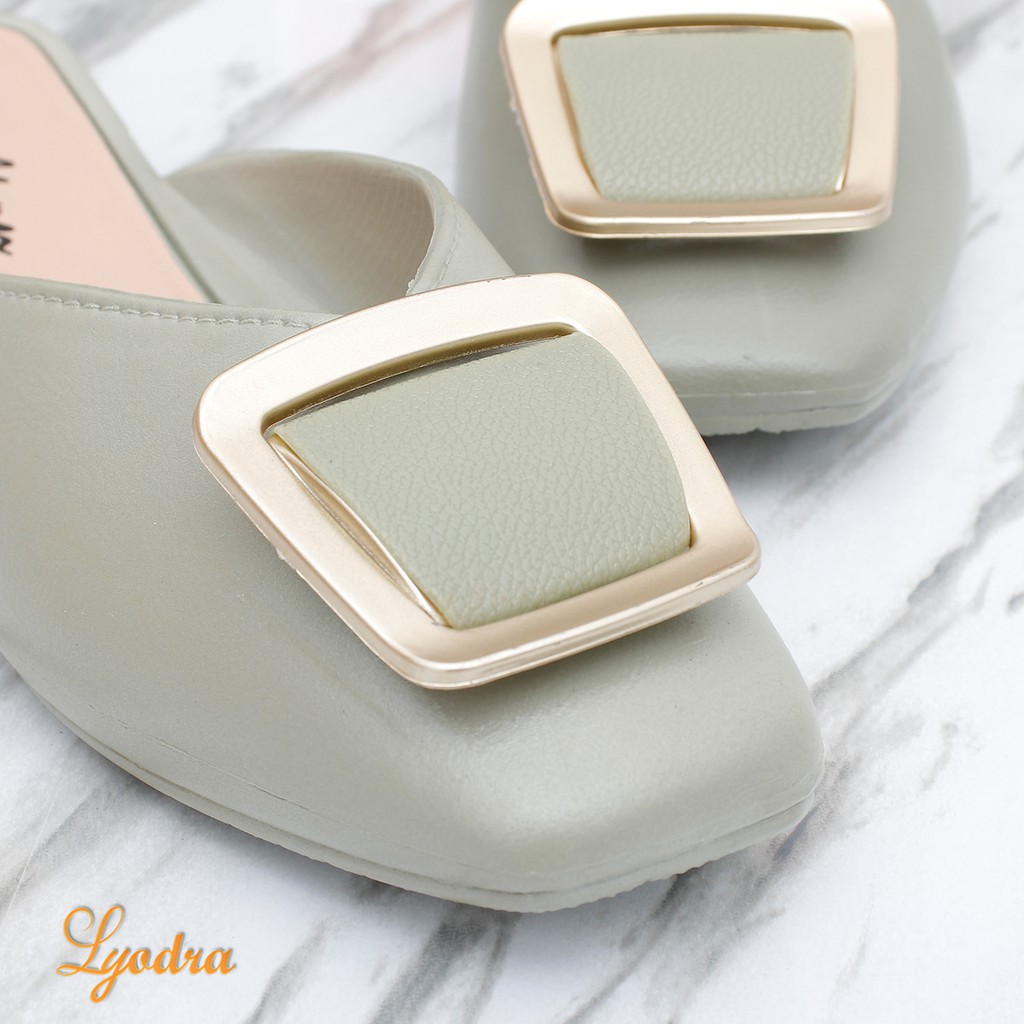 Lyodra Hayden Flat Jelly Shoes Import LDR216 Real Pict