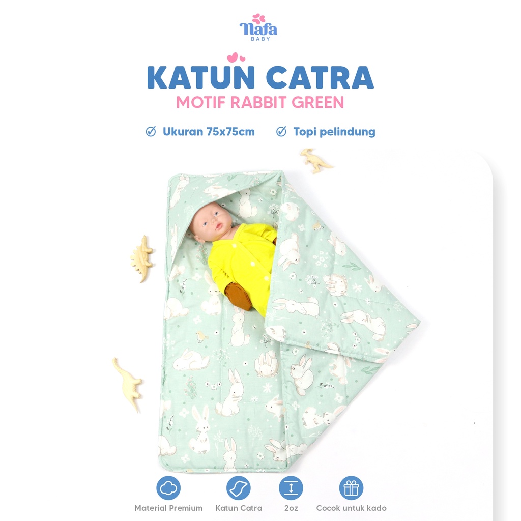 NAFA BABY - Travelling Friendly Selimut Bayi Multifungsi | On The Go Blanket Baby 5 in 1 Kain Minky