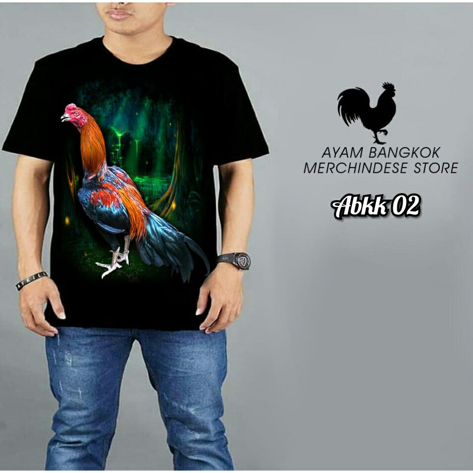 Kaos Distro Pria Lengan Pendek / Abk 02 / Shalch Trendy