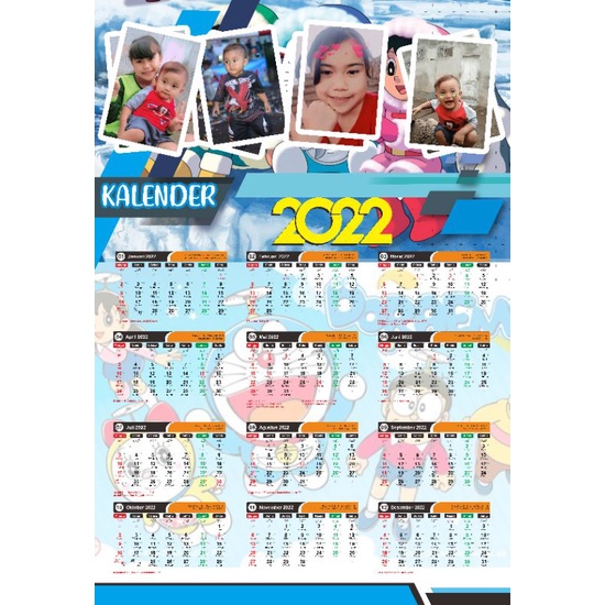 

KALENDER 2022 Desain sesuai permintaan