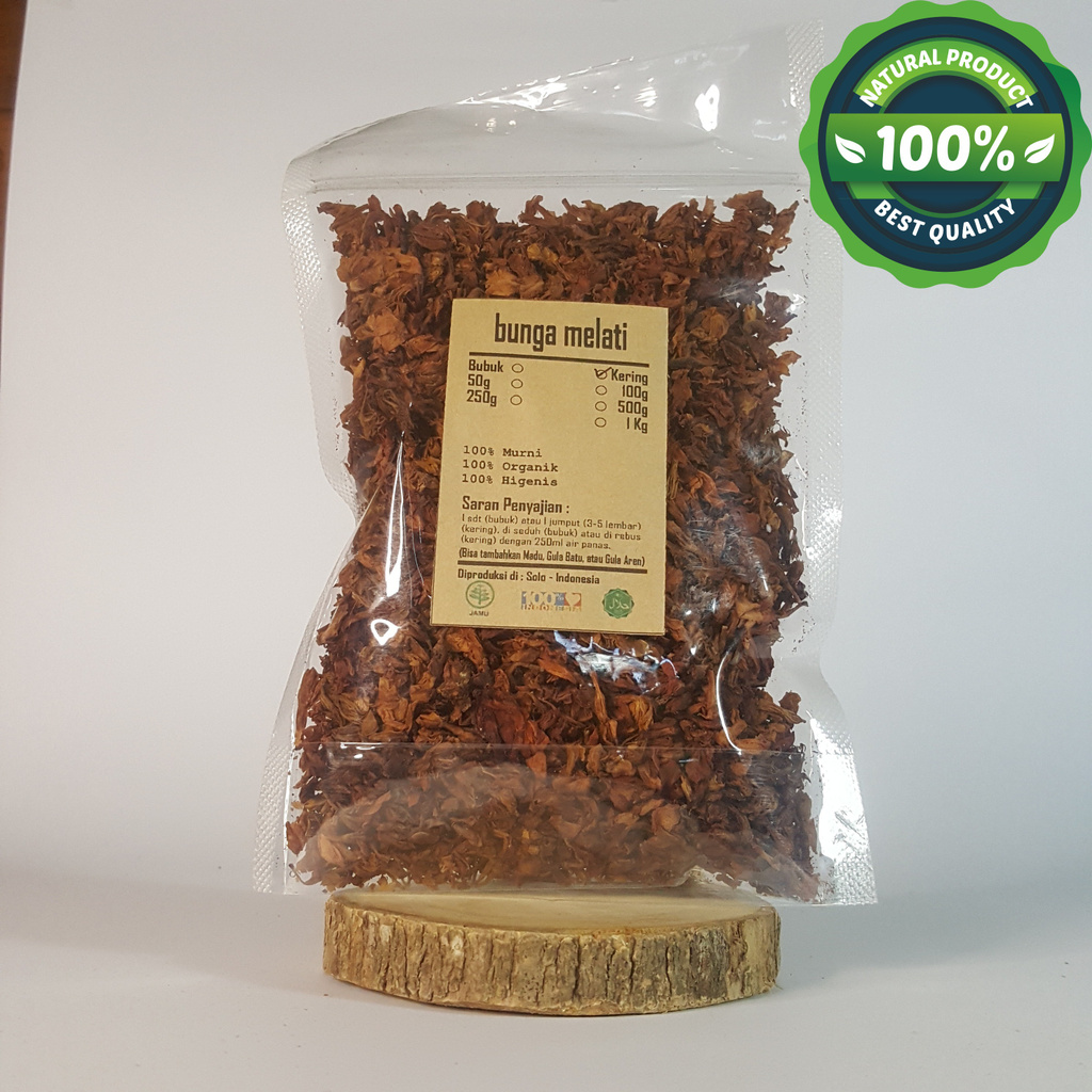 

BUNGA MELATI KERING 1KG - Jasminum - MURNI - JSR - REMPAH - PREM