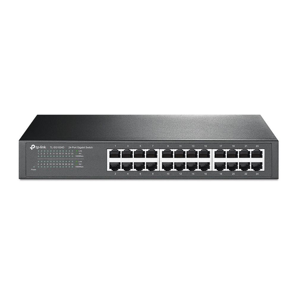 TP-LINK TL-SG1024D Switch Hub 24-Port Gigabit Desktop / Rackmount