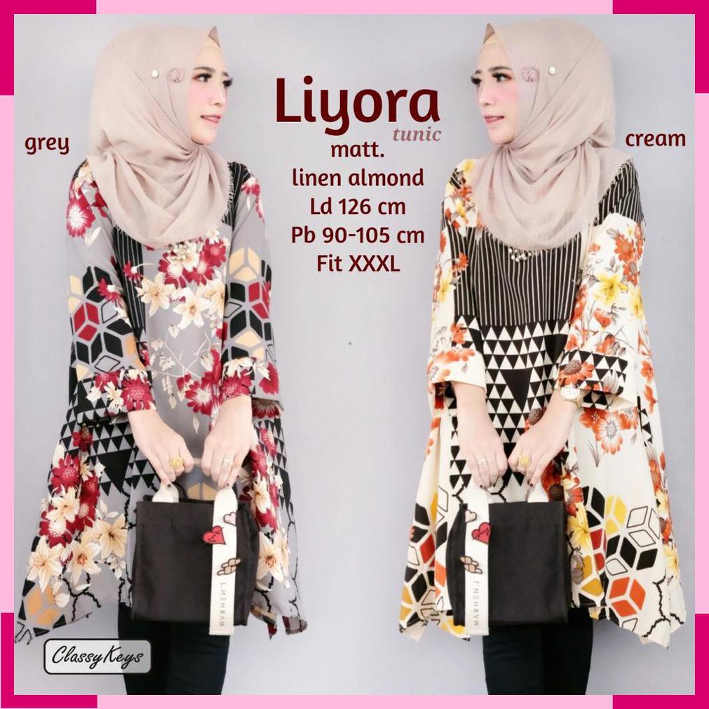 LONG TUNIC MOTIF BY CLASSYKEYS