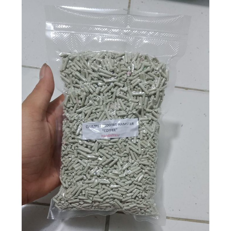 CLUMPET BEDDING ALAS KANDANG HAMSTER-COFFEE