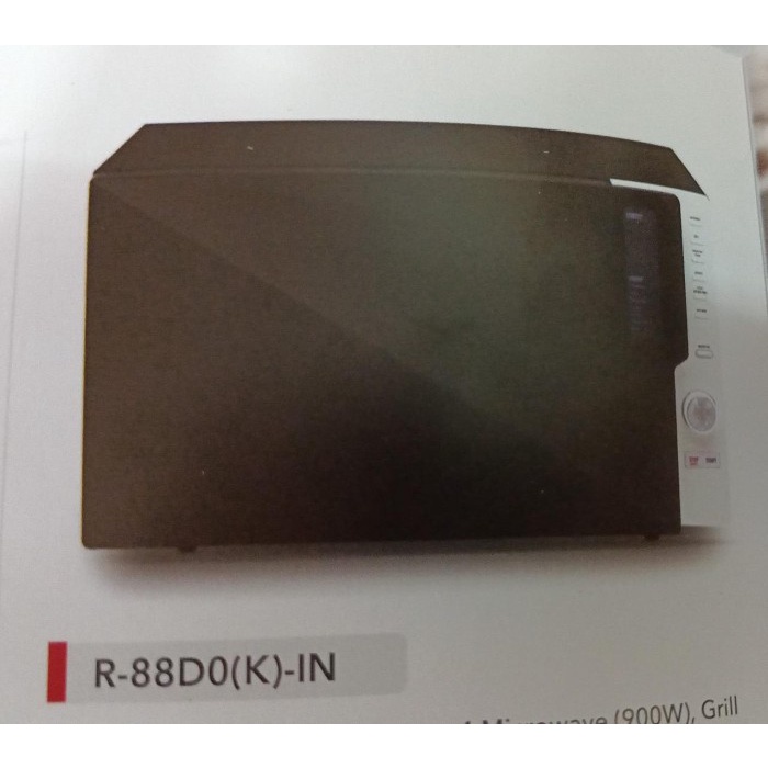 Microwave Sharp R-88DO(K)IN 28 Liter - Oven Microwave dengan Fungsi Grill dan Baking