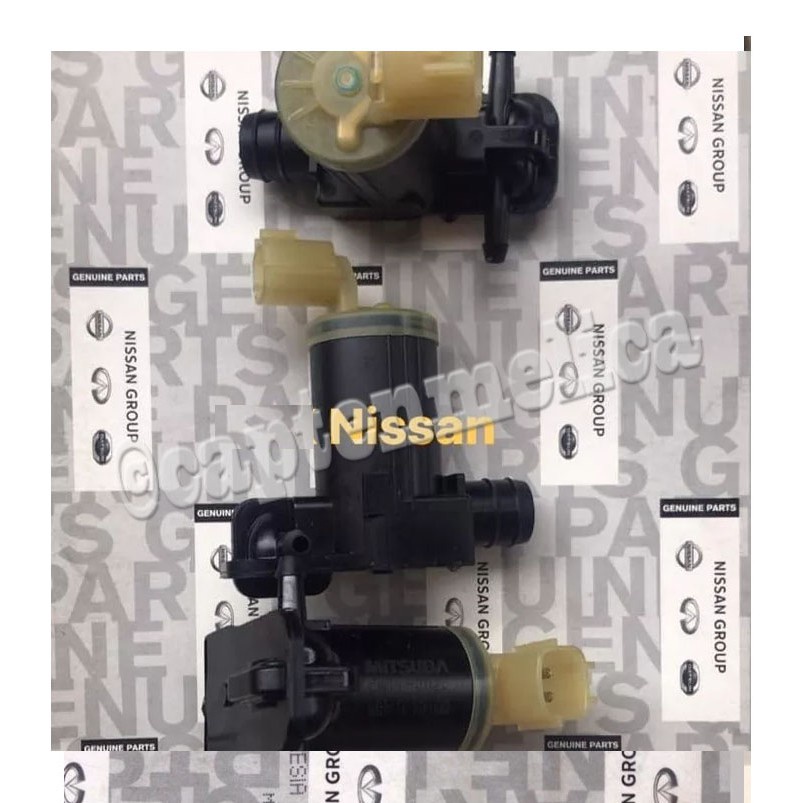 Dinamo Motor pompa air kaca wiper Depan Nissan Livina 2007 2008 2009 2010 2011 tutup tabung Botol Te