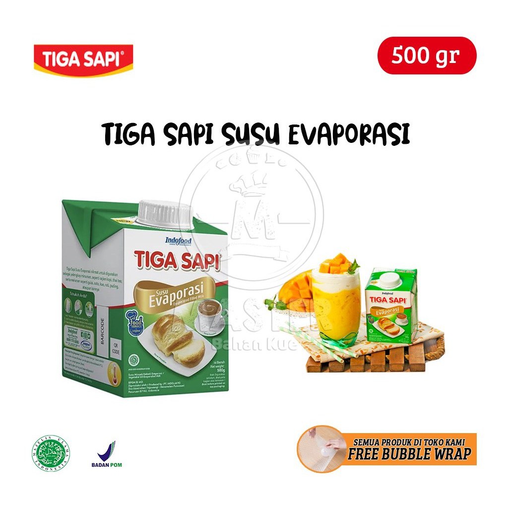 

Tiga Sapi Susu Evaporasi [Karton 500 gr]