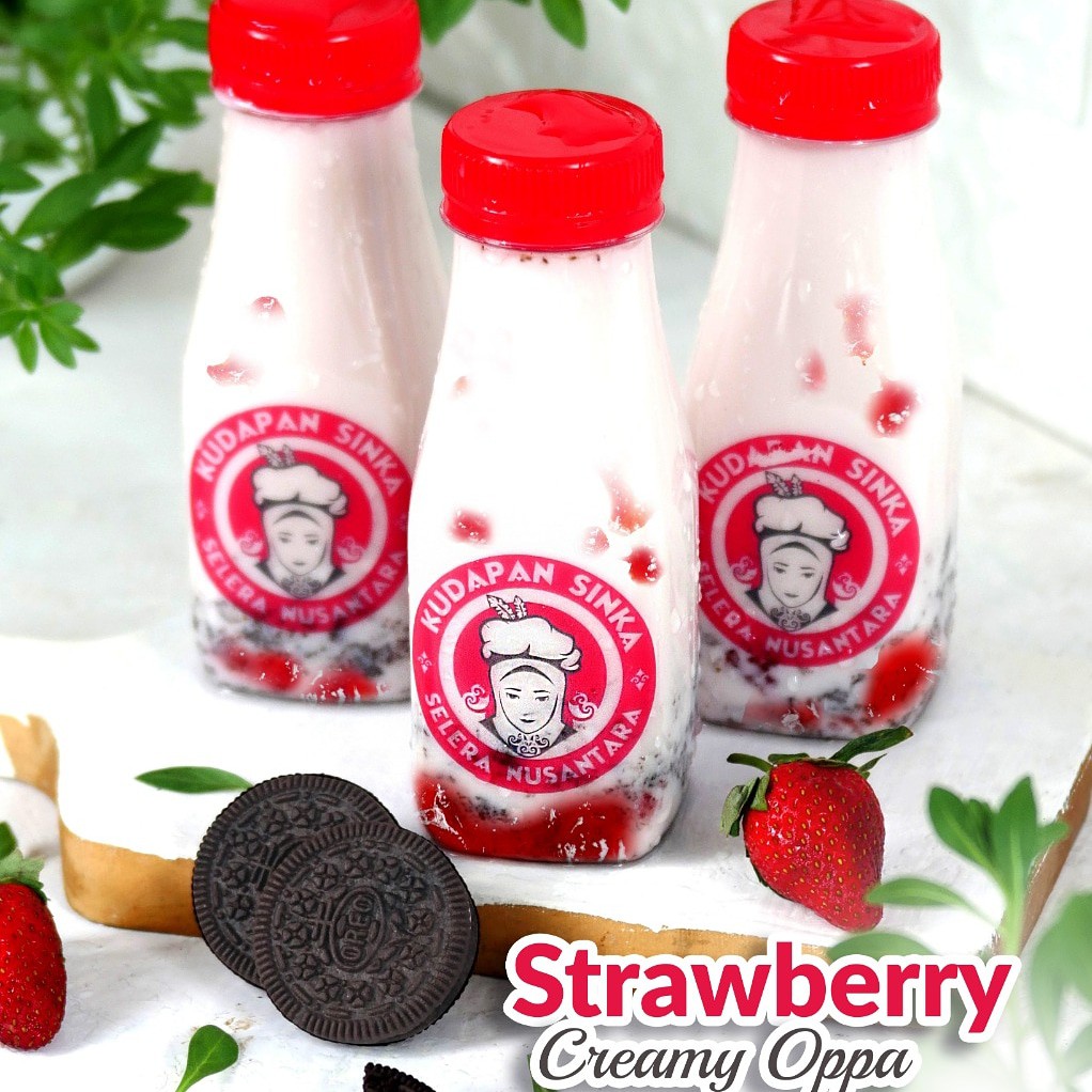 

STRAWBERRY CREAMY OPPA KUDAPAN SINKA