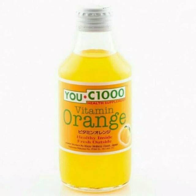 

Vitamin You C1000 botol Orange