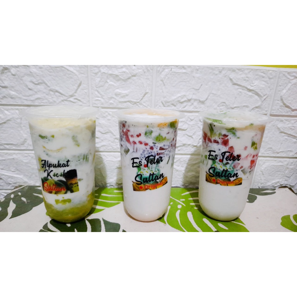 Es Teler Sultan 650ml X 60 cup Rasa Durian