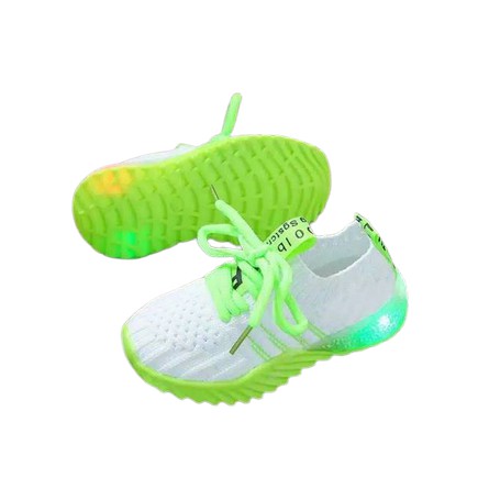 7.7   TERMURAH SEPATU ANAK LED Trendi slip on sport Anak cwe/cwo murah #Shopeehaul