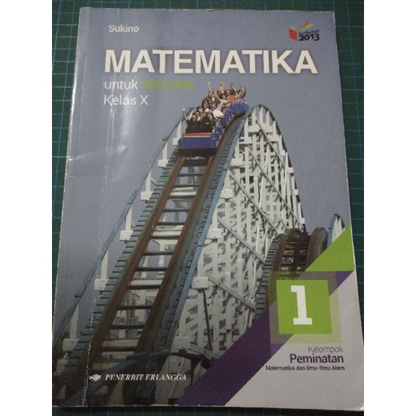 Buku Matematika Peminatan Kelas 10 SMA | buku Bekas