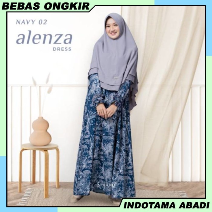 PREMIUM MTIDB ALENZA DRESS ( GAMIS ONLY ) BY SHIERAKI INDONESIA