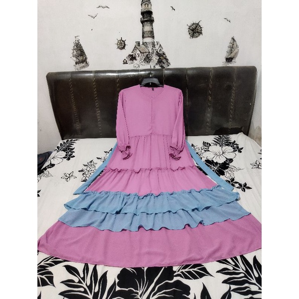 GAMIS CERUTY BABYDOLL GAMIS PESTA