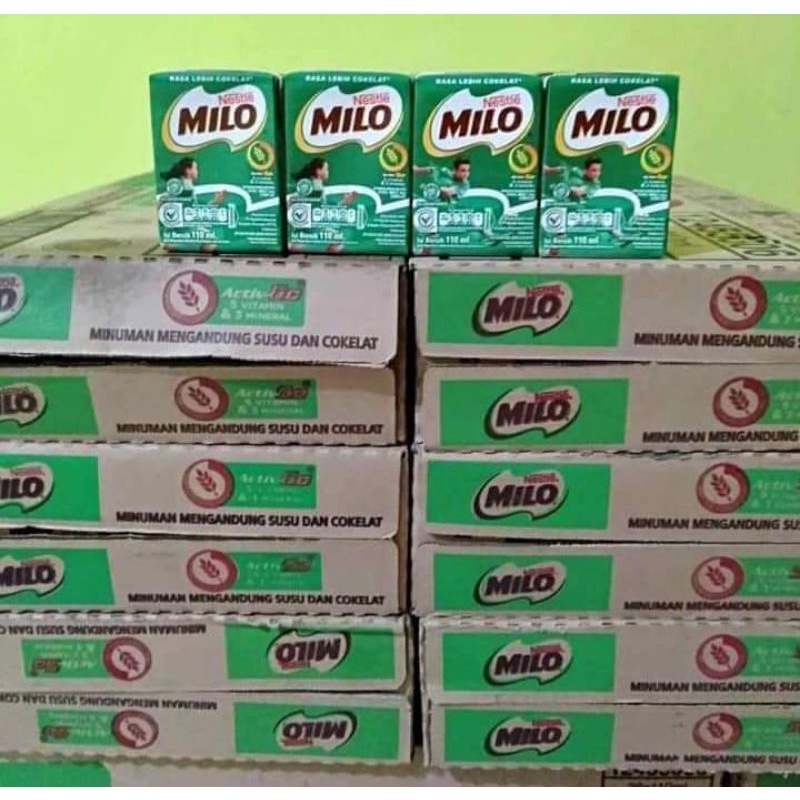 

SUSU MILO COKELAT UHT 110 ML x 36