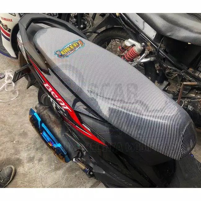 SARUNG COVER JOK CARBON BIKER THAILOOK KARBON YAMAHA SIZE 100X48 motor