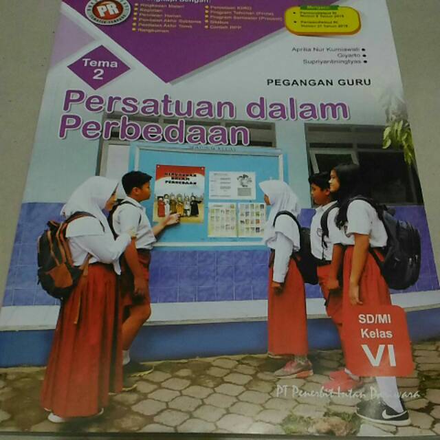 

Buku PR PG kelas 6, Tema 2