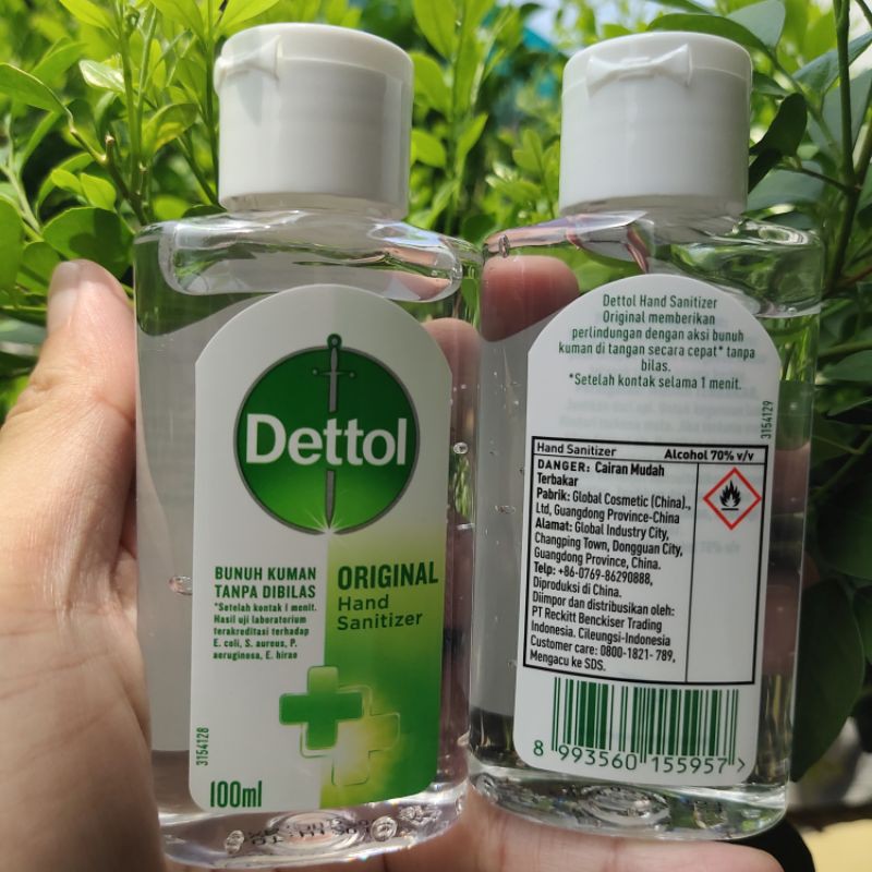 Dettol Hand sanitizer 200 ml pump New